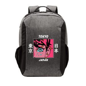 Tokyo Japan Anime Boy Sparkling Eyes Vector Backpack