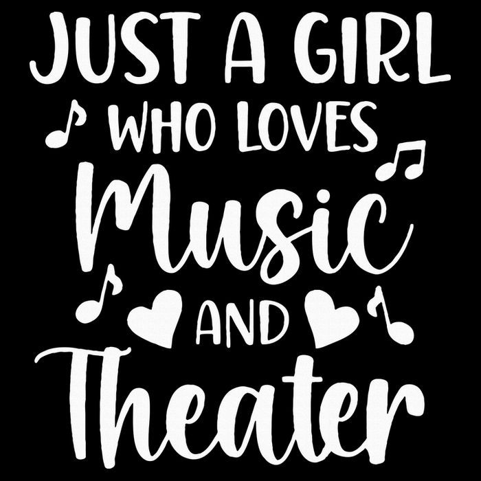 Theater Just A Girl Who Loves Theater T-Shirt