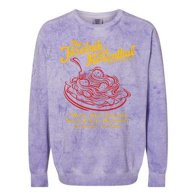 The Jeselnik And Rosenthal Vanity Project Colorblast Crewneck Sweatshirt