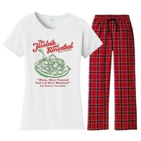 The Jeselnik And Rosenthal Vanity Project Women's Flannel Pajama Set