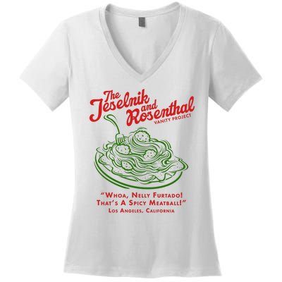 The Jeselnik And Rosenthal Vanity Project Women's V-Neck T-Shirt