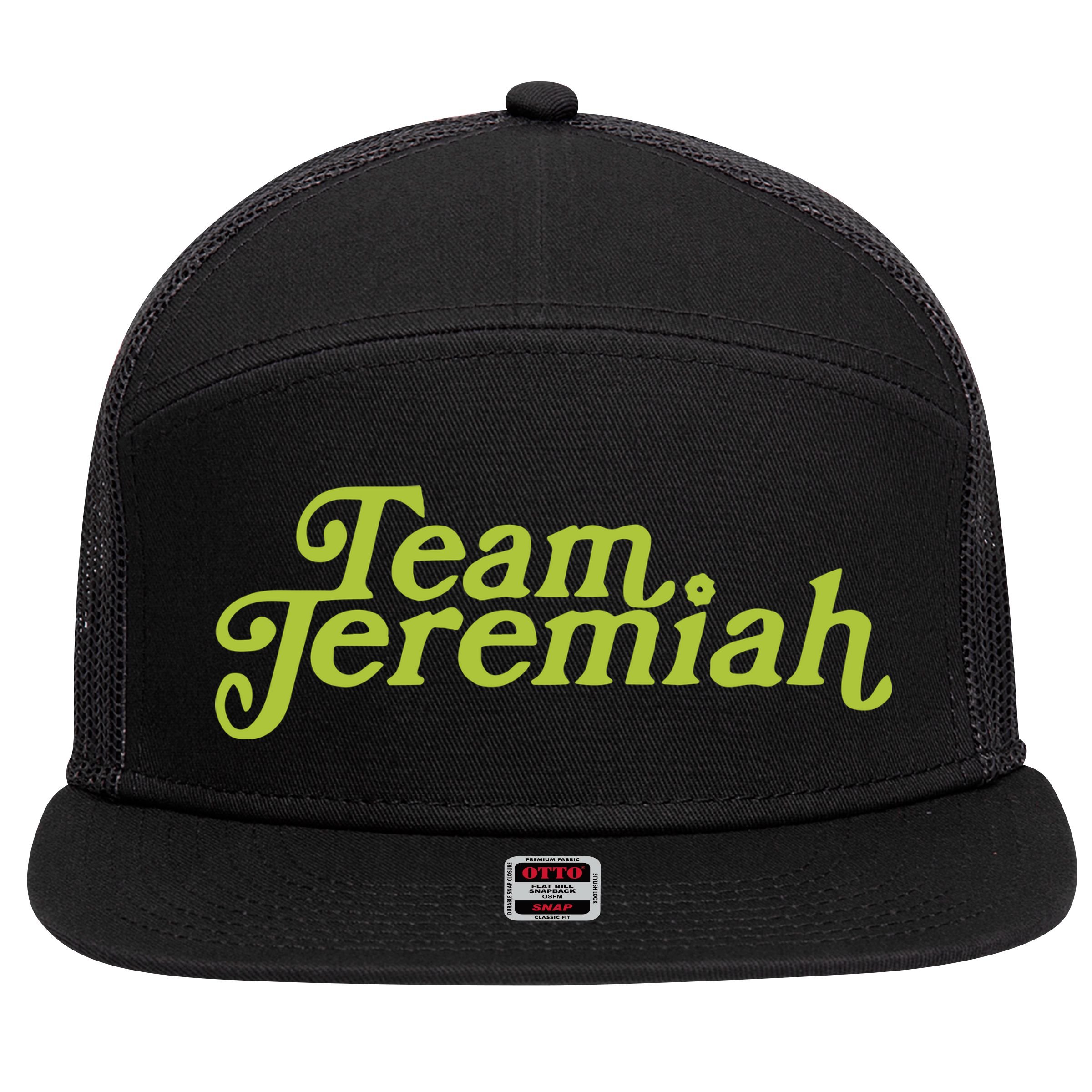 Team Jeremiah American Eagle 7 Panel Mesh Trucker Snapback Hat