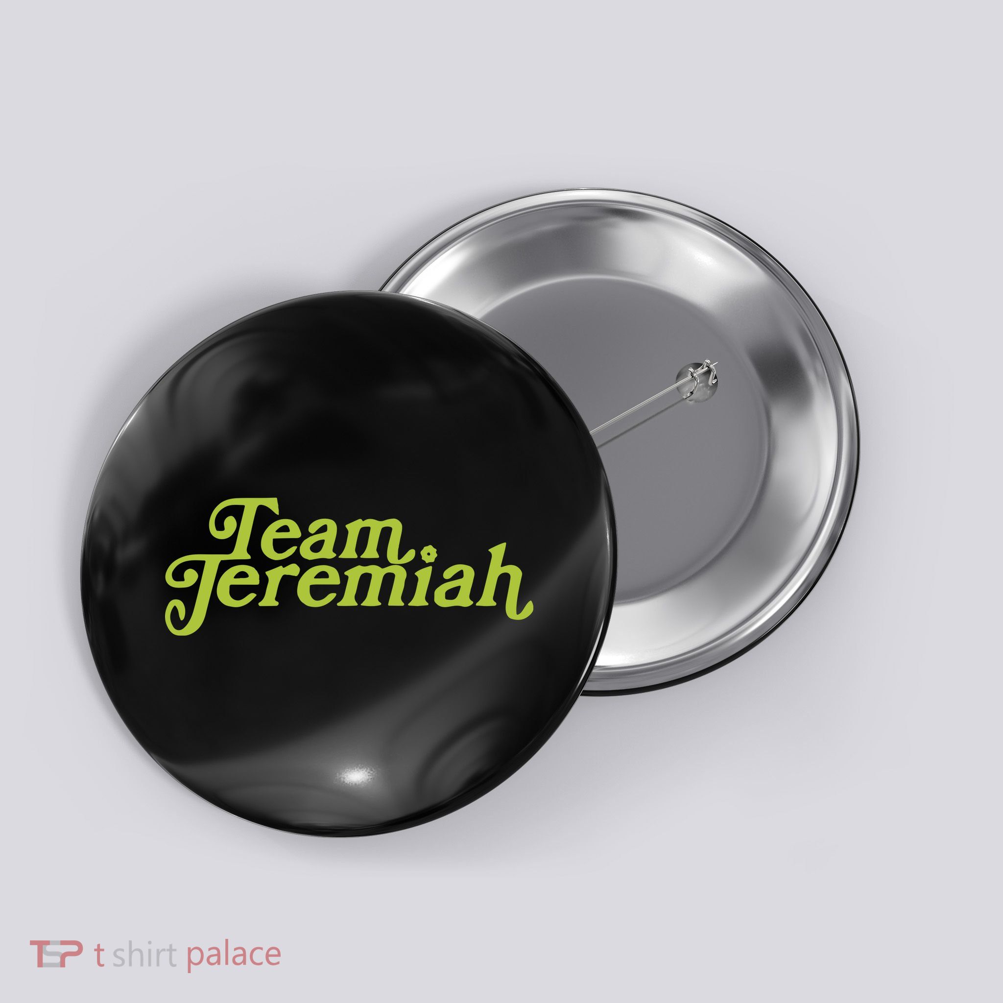 Team Jeremiah American Eagle Button