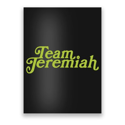 Team Jeremiah American Eagle Poster