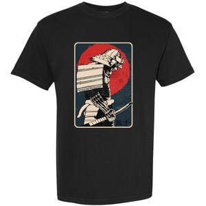 Tokyo Japanese Asia Martial Arts Style Retro Samurai Garment-Dyed Heavyweight T-Shirt