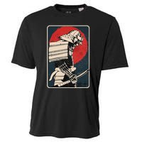 Tokyo Japanese Asia Martial Arts Style Retro Samurai Cooling Performance Crew T-Shirt