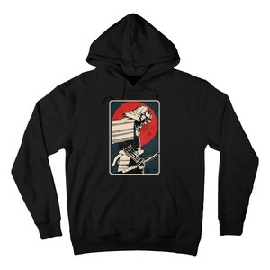 Tokyo Japanese Asia Martial Arts Style Retro Samurai Hoodie