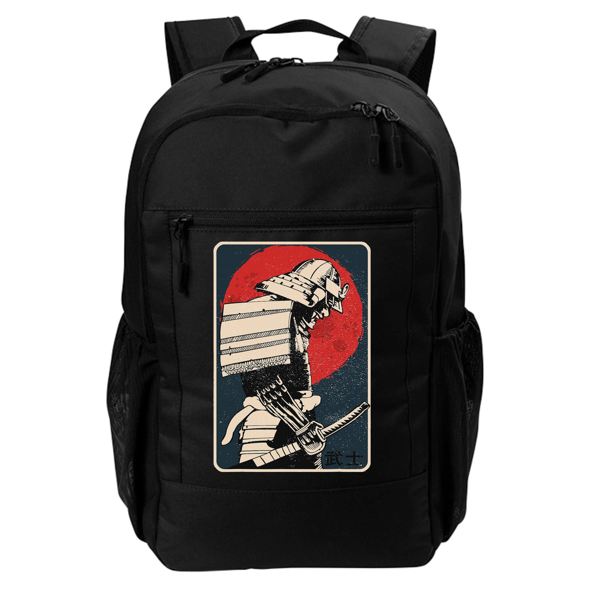 Tokyo Japanese Asia Martial Arts Style Retro Samurai Backpack