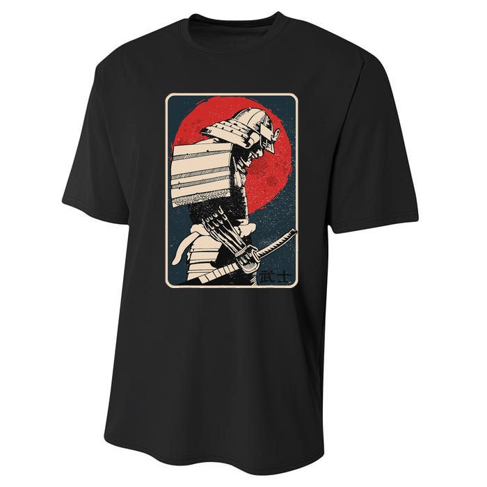 Tokyo Japanese Asia Martial Arts Style Retro Samurai Performance Sprint T-Shirt