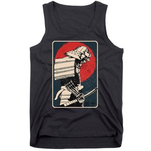 Tokyo Japanese Asia Martial Arts Style Retro Samurai Tank Top