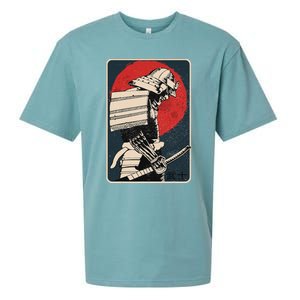 Tokyo Japanese Asia Martial Arts Style Retro Samurai Sueded Cloud Jersey T-Shirt