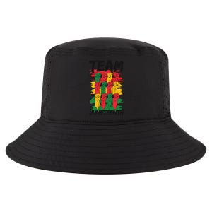 Team Juneteenth Black History Freedom Great Gift Cool Comfort Performance Bucket Hat