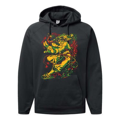 Theyetee Jamie By Street Fighter Performance Fleece Hoodie