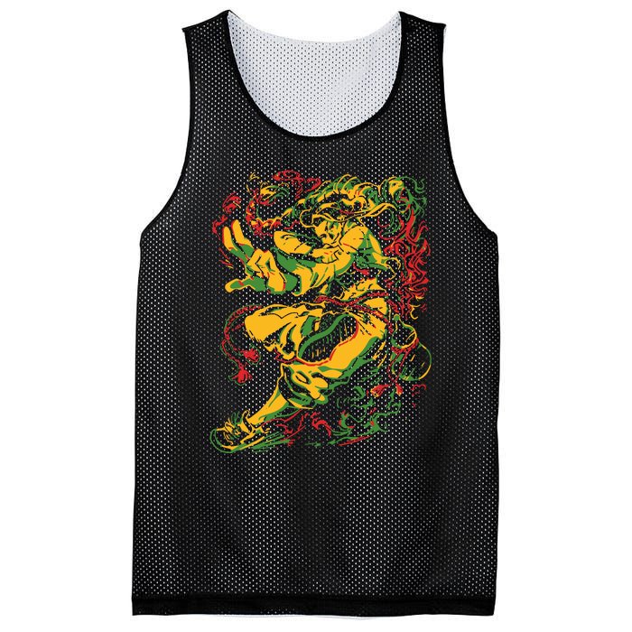 Theyetee Jamie By Street Fighter Mesh Reversible Basketball Jersey Tank