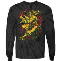 Theyetee Jamie By Street Fighter Tie-Dye Long Sleeve Shirt