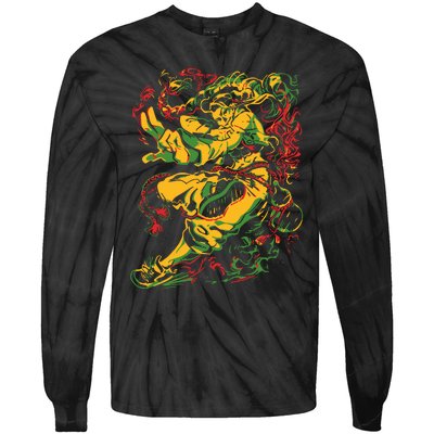 Theyetee Jamie By Street Fighter Tie-Dye Long Sleeve Shirt