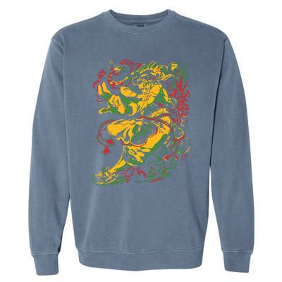 Theyetee Jamie By Street Fighter Garment-Dyed Sweatshirt