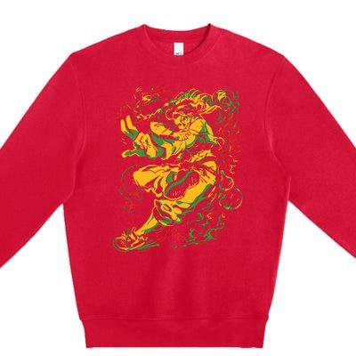 Theyetee Jamie By Street Fighter Premium Crewneck Sweatshirt