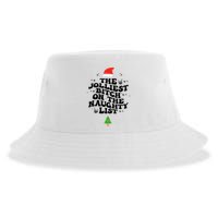 The Jolliest Bitch On The Naughty List Funny Christmas  Sustainable Bucket Hat