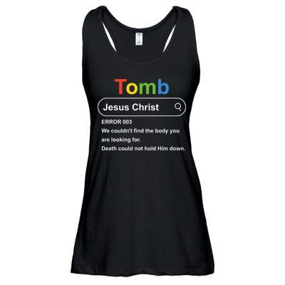 Tomb Jesus Christ Error 003 We Couldnt Find The Body Ladies Essential Flowy Tank
