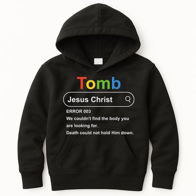 Tomb Jesus Christ Error 003 We Couldnt Find The Body Kids Hoodie