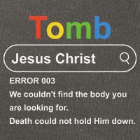 Tomb Jesus Christ Error 003 We Couldnt Find The Body Cotton Canvas Backpack
