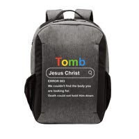 Tomb Jesus Christ Error 003 We Couldnt Find The Body Vector Backpack