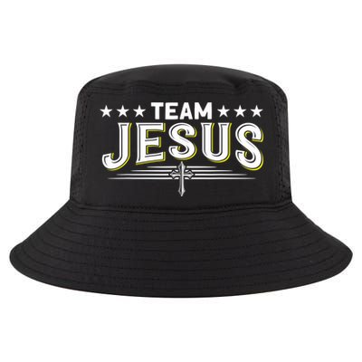 Team Jesus Christian Prayer Warrior Bible Christ Believer Cool Comfort Performance Bucket Hat