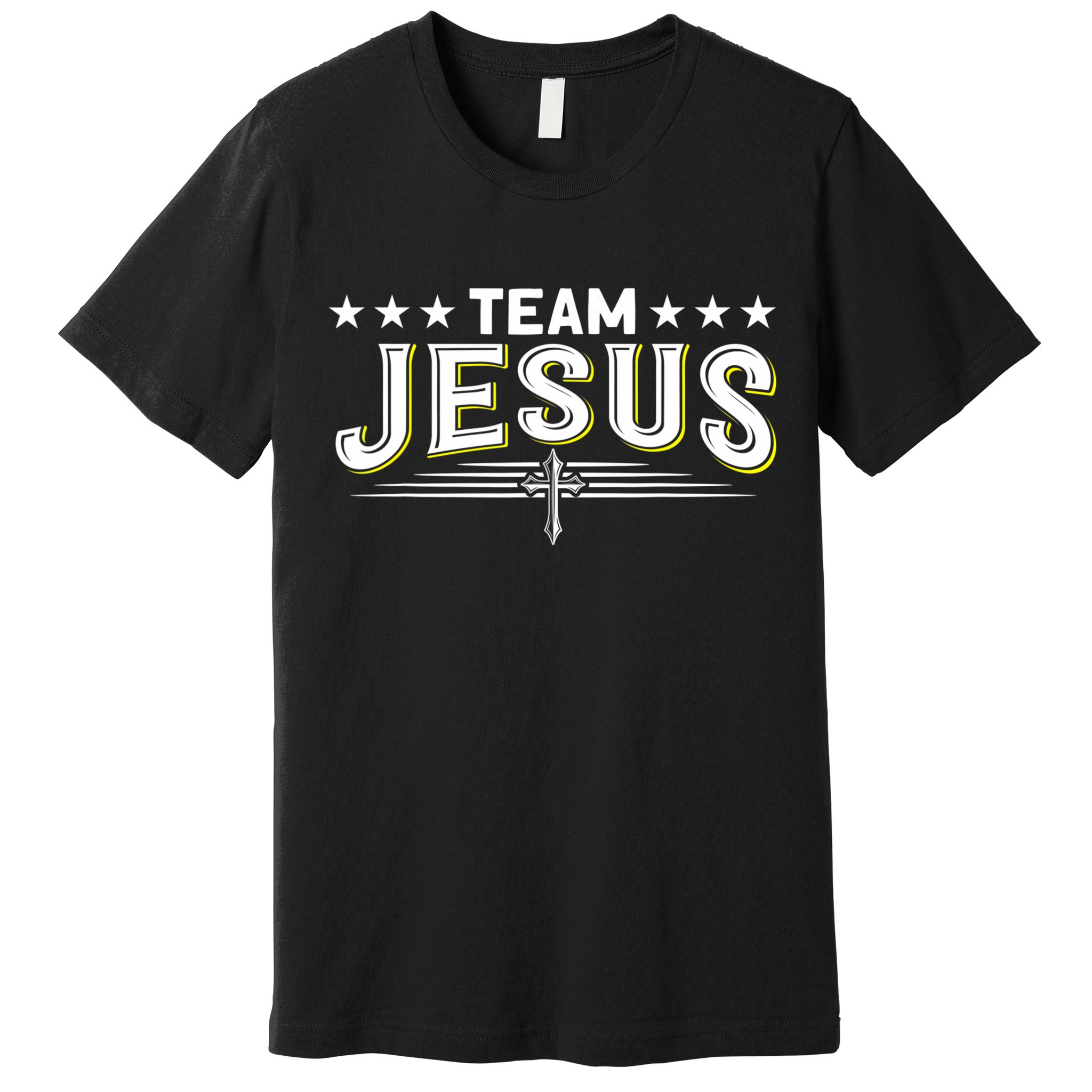 Team Jesus Christian Prayer Warrior Bible Christ Believer Premium T-Shirt