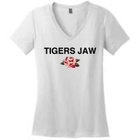 Tigers Jaw Charmer Women's V-Neck T-Shirt