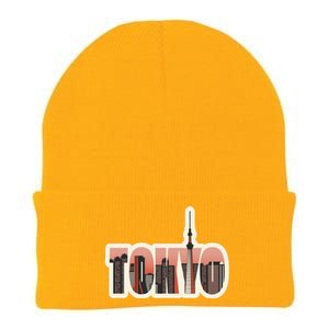 Tokyo Japan City Skyline Knit Cap Winter Beanie