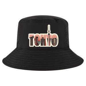 Tokyo Japan City Skyline Cool Comfort Performance Bucket Hat