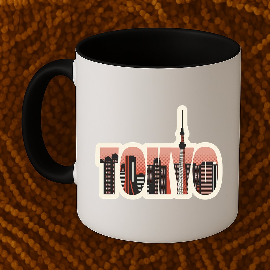 Tokyo Japan City Skyline Mug