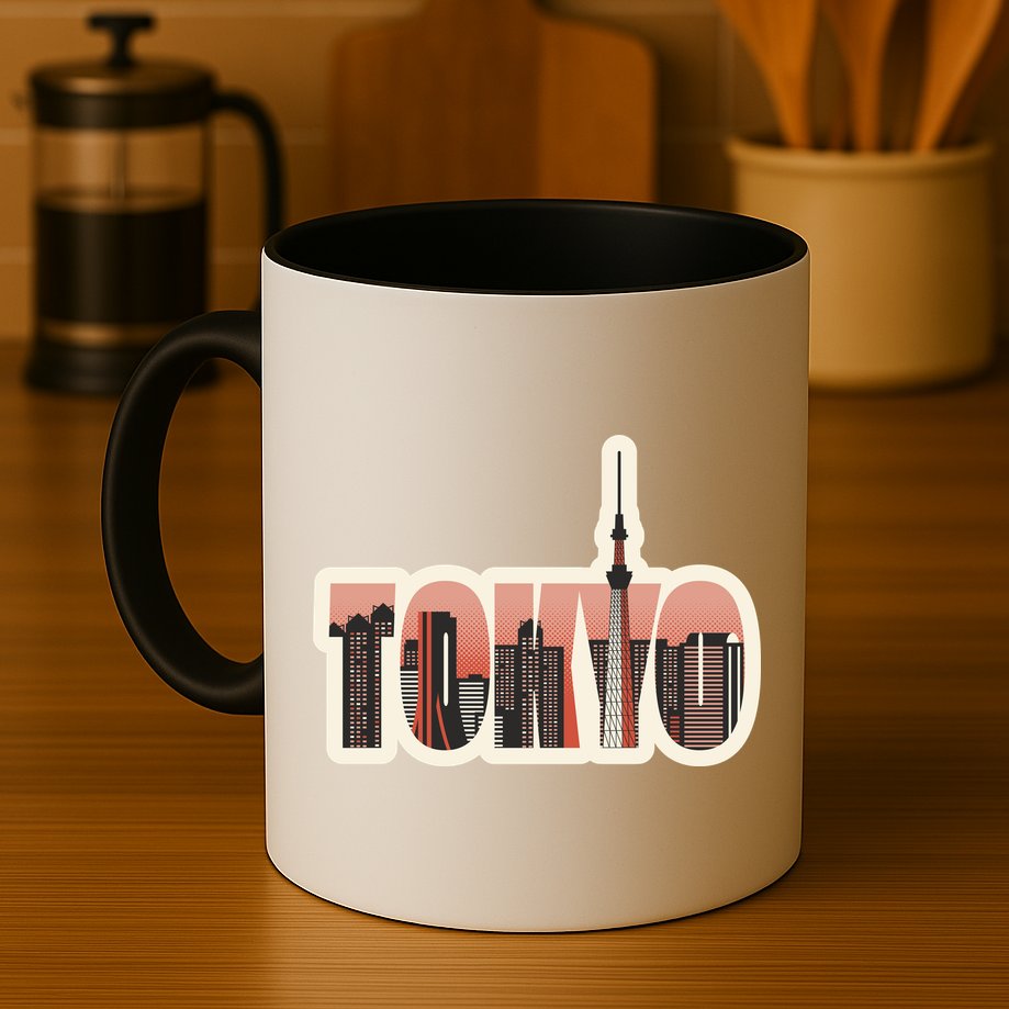Tokyo Japan City Skyline Mug