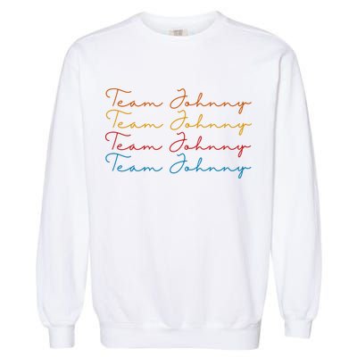 Team Johnny Colorful Garment-Dyed Sweatshirt
