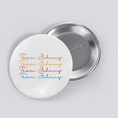 Team Johnny Colorful Button