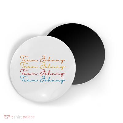 Team Johnny Colorful Magnet