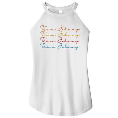 Team Johnny Colorful Women’s Perfect Tri Rocker Tank