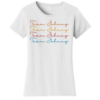 Team Johnny Colorful Women's T-Shirt