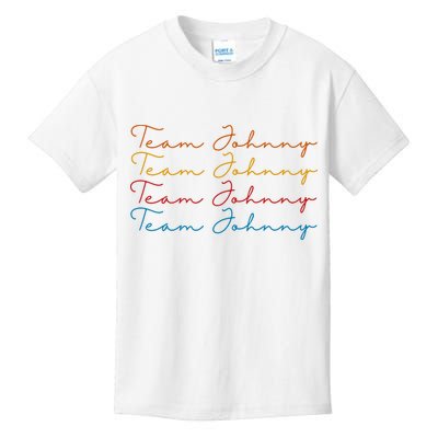 Team Johnny Colorful Kids T-Shirt