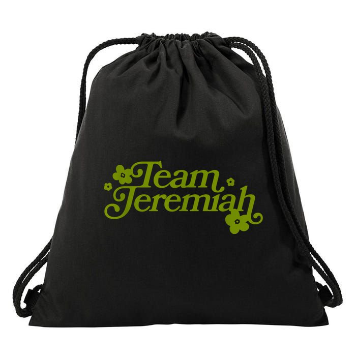 Team Jeremiah Cousins Beach Drawstring Bag