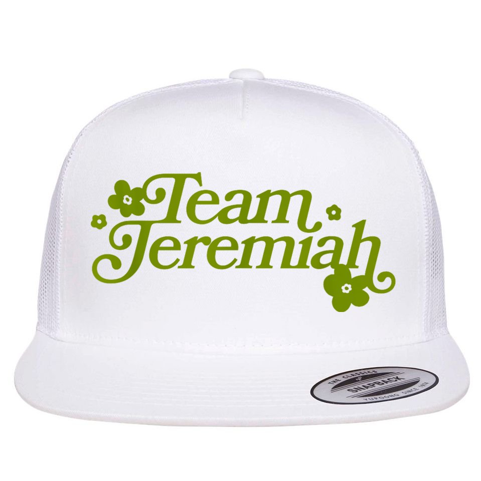 Team Jeremiah Cousins Beach Flat Bill Trucker Hat