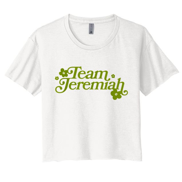 Team Jeremiah Cousins Beach Crop Top