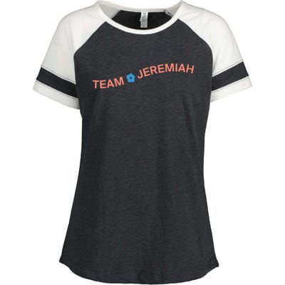 Team Jeremiah Cousins Beach Enza Ladies Jersey Colorblock Tee