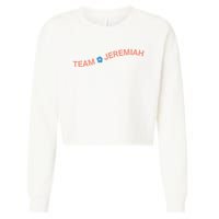 Team Jeremiah Cousins Beach Cropped Pullover Crew