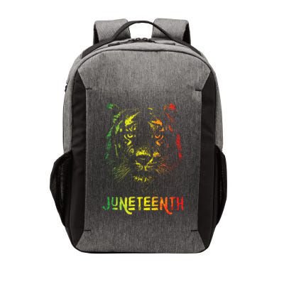 Tiger Juneteenth Cool Black History African America Flag Tee Vector Backpack