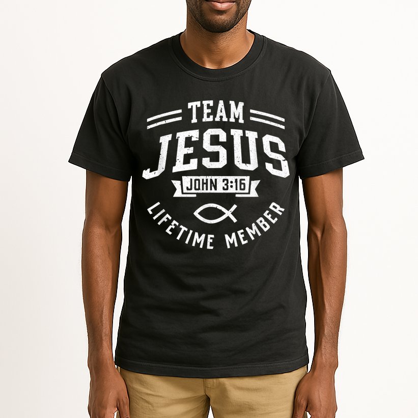 Team Jesus Christian Gifts For Men Women Tall T-Shirt