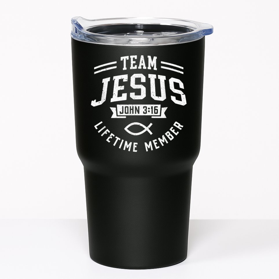 Team Jesus Christian Gifts For Men Women Tumbler