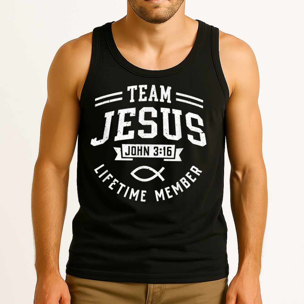 Team Jesus Christian Gifts For Men Women Tank Top
