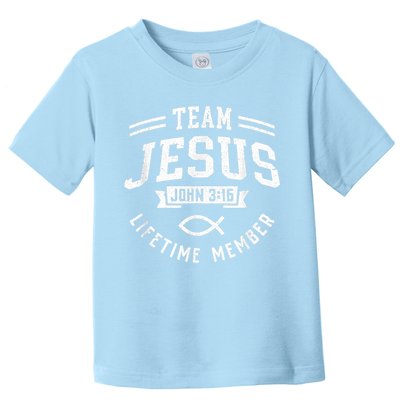 Team Jesus Christian Gifts For Men Women Toddler T-Shirt